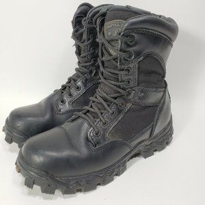 Rocky Alpha Force Black Boots Men’s Size 4W Preowned
